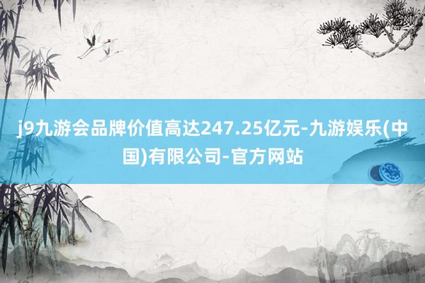 j9九游会品牌价值高达247.25亿元-九游娱乐(中国)有限公司-官方网站